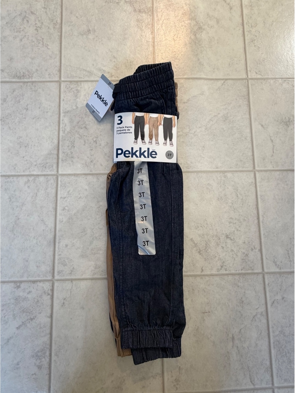 Pekkle 3 pack kids pants